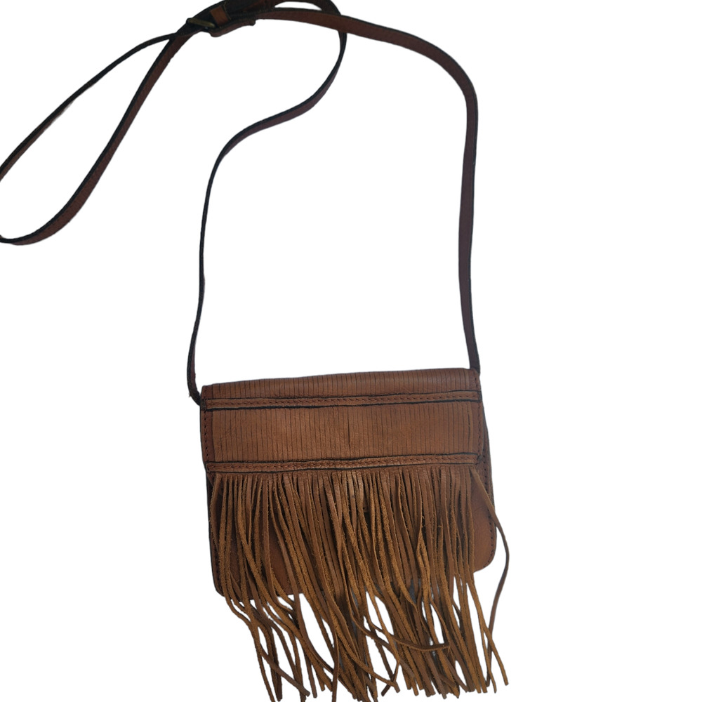 Patricia Nash Brown Leather Crossbody Handbag